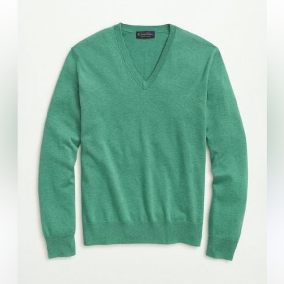 Brooks Brothers Other - BROOKS BROTHERS Supima® Cotton V-Neck Sweater